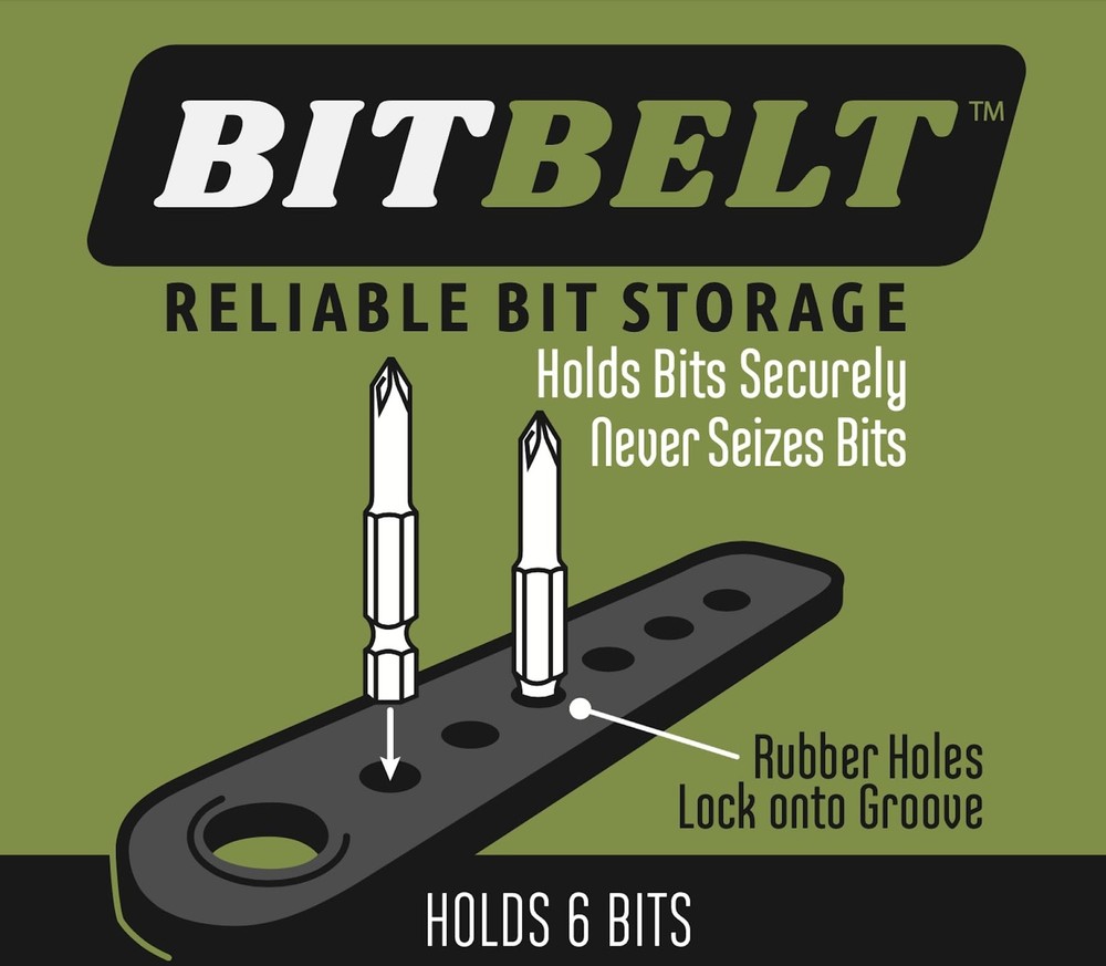 Bit Belt Hex Bit organizer (6 bit) 6 bit