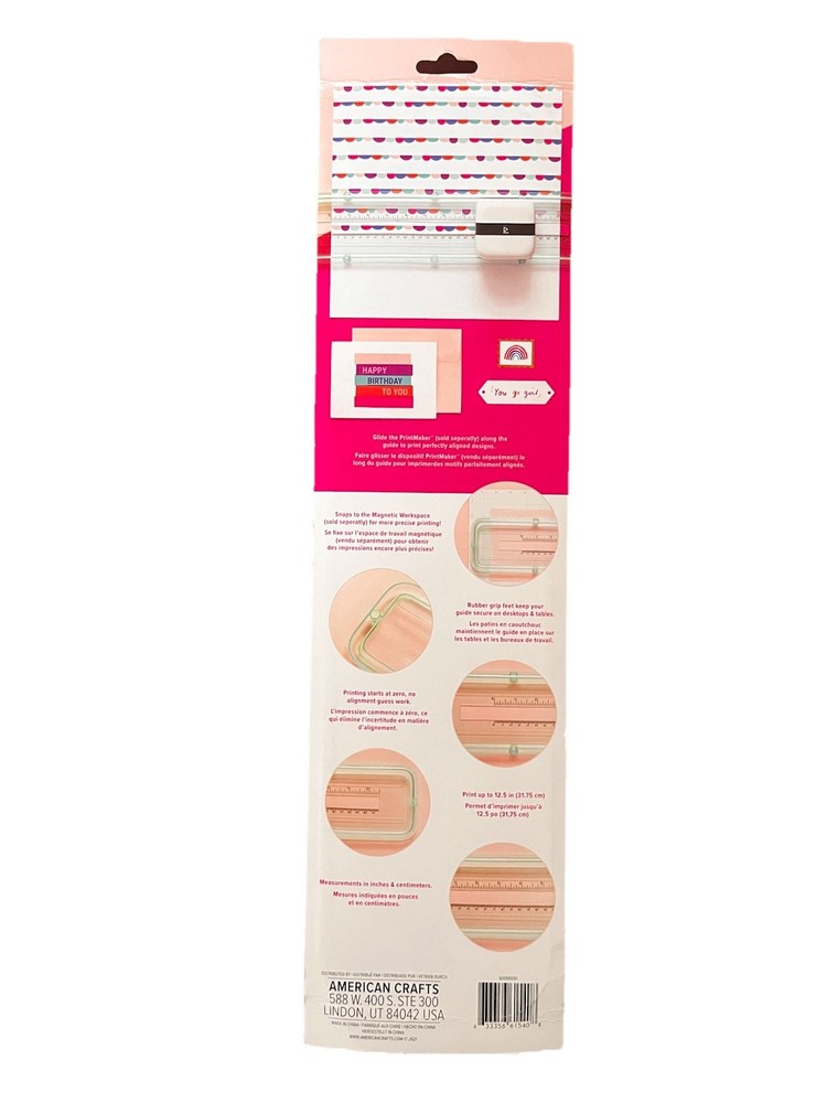 We R Memory Keepers Print Maker Guide for 12”Alignment - Align Prints Perfectly