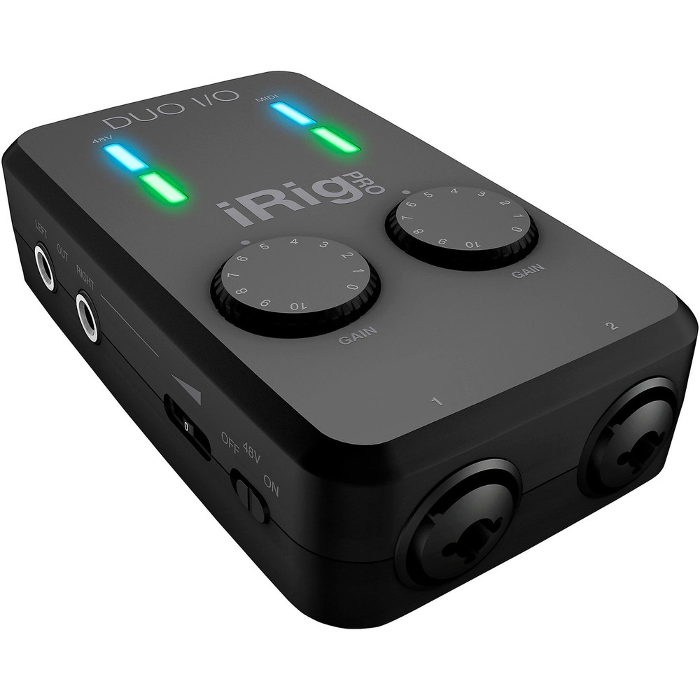 IK Multimedia iRig Pro Duo USB/iOS Audio/MIDI Interface