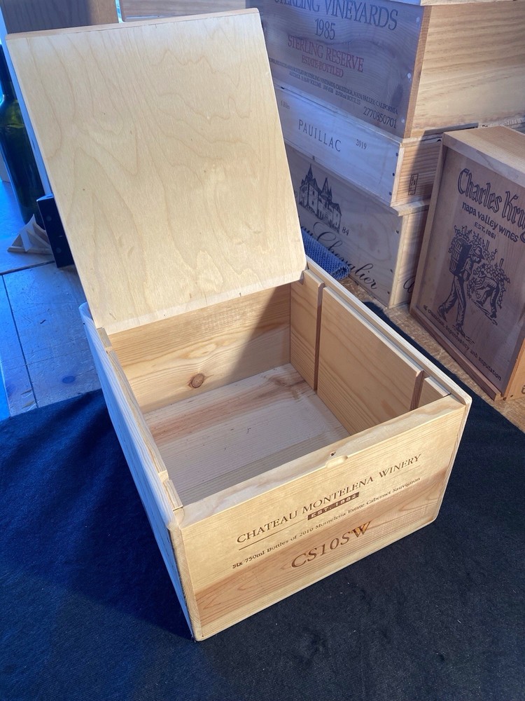 Wooden Wine Box, Napa Valley