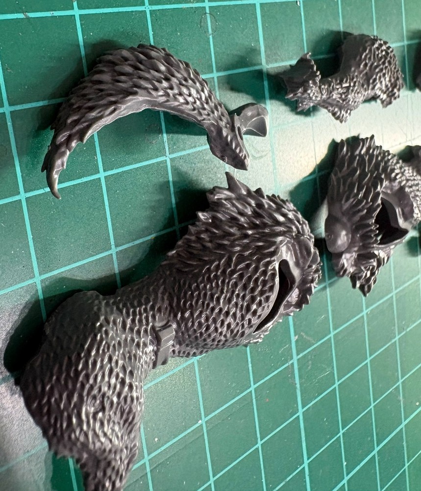 Space Wolves Thunderwolf Cavalry Wolf A | Torso Body Bits Warhammer 40K Kitbash