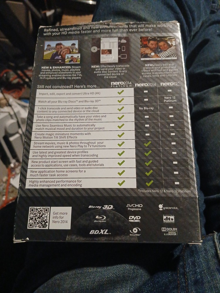 Nero 2014 Platinum Multimedia Suite PC Software