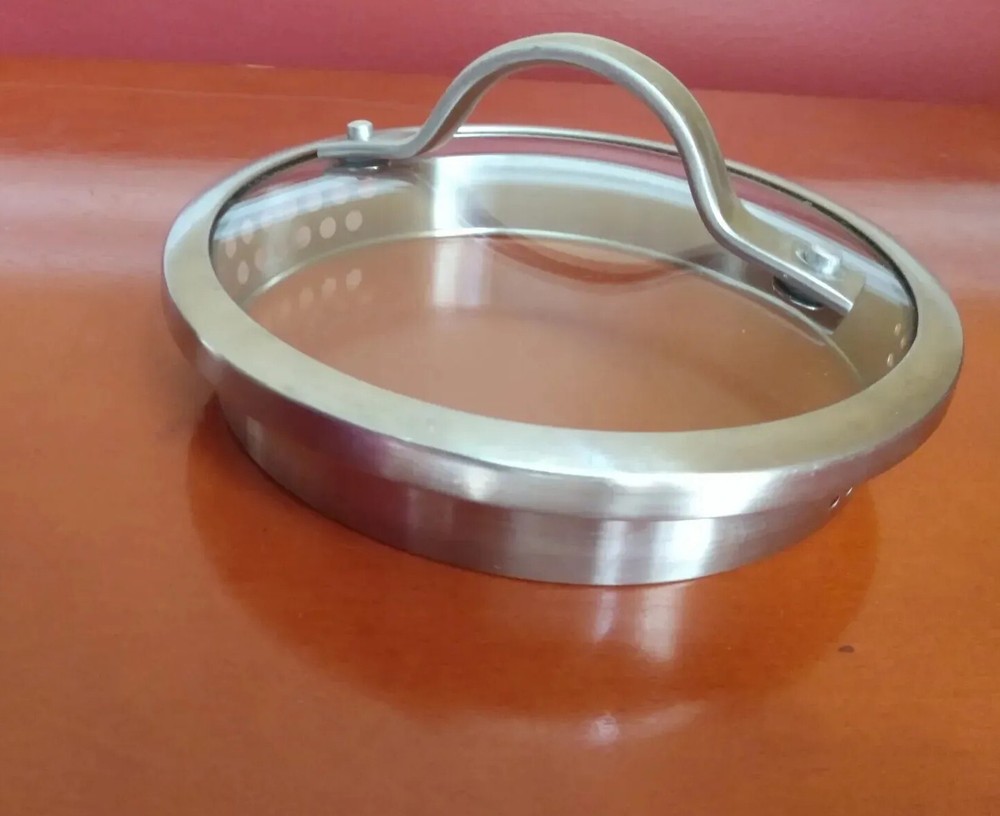 Replacement Double Strainer Lid, Outer Rim 6.75" , Inner Lip 6", Unbranded