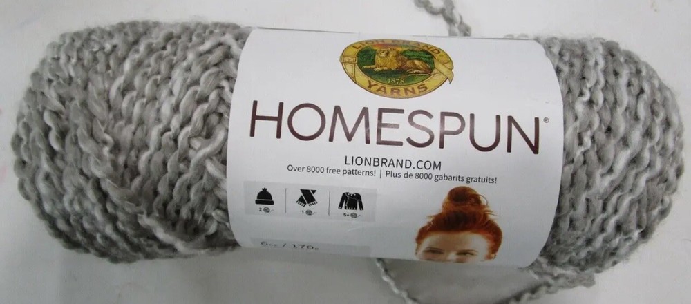 LION BRAND. HOMESPUN .. CLOUD