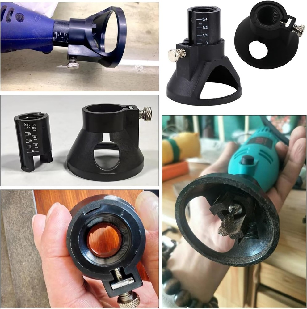 2-Pack Practical Rotary Tool Attachment - Enhance Your Woodworking Projects