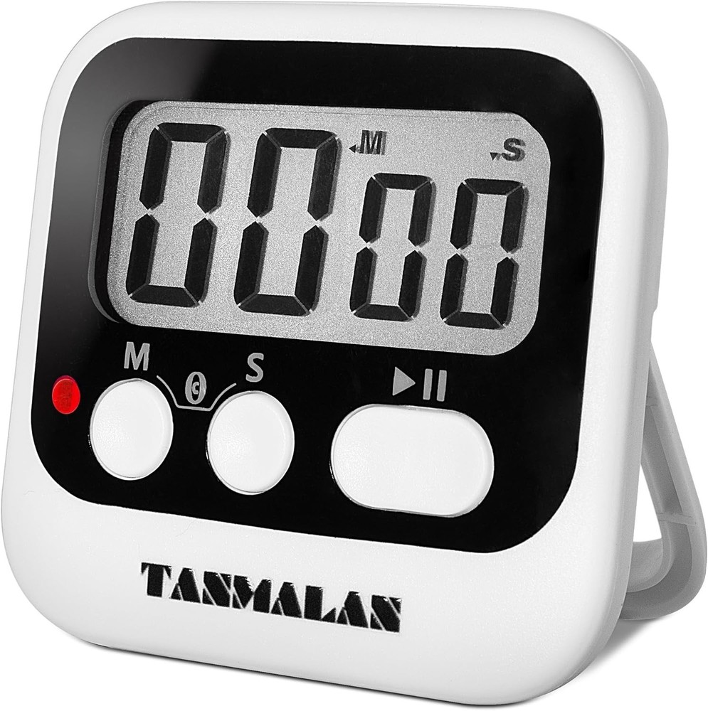 Magnetic Kitchen Timer - Easy Setup, Long Battery Life, Perfect for All Ages