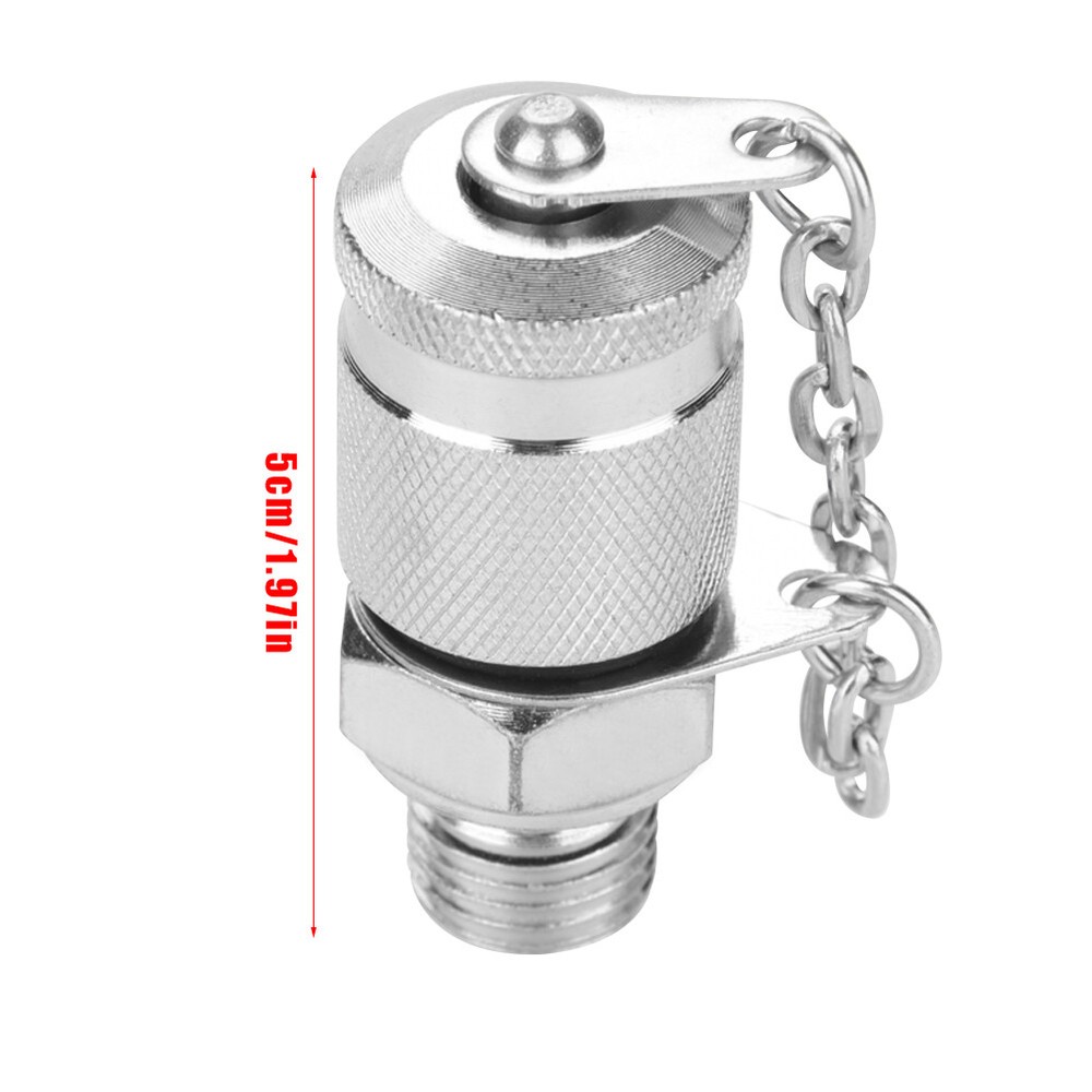 (G1/4)Hydraulic Pressure Test Adapter Test Point Coupling Hose Fitting Adapter