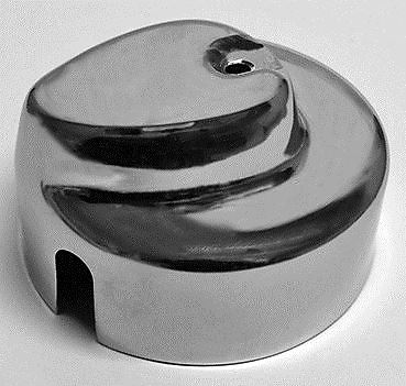 Lucas type E3L Dynamo End Cap steel 11 O'clock type wire exit OEM:LU200902,20090