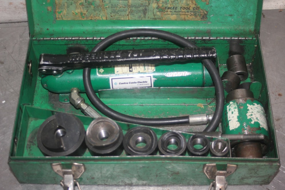 Greenlee 767 Hydraulic Punch Driver Set