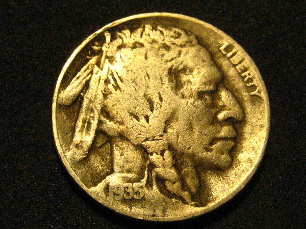 1935-D Buffalo Nickel