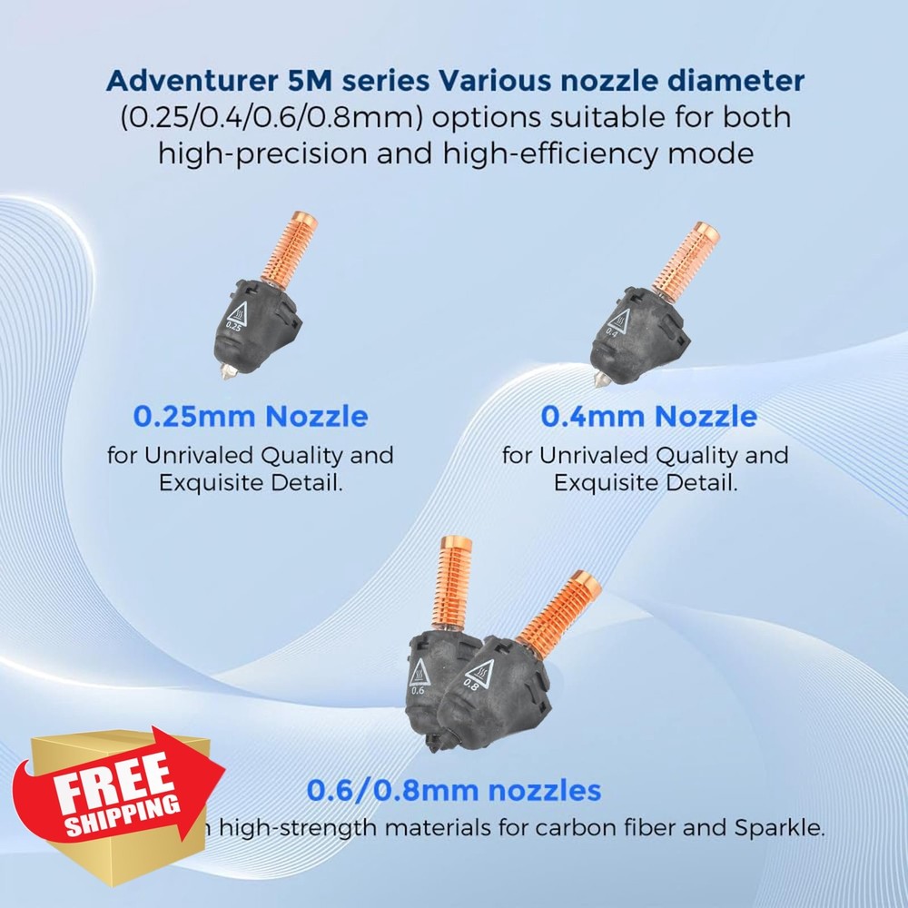 LICHIFIT AD5M Pro 3D Printer Nozzle Assembly Max 280℃ High Flow