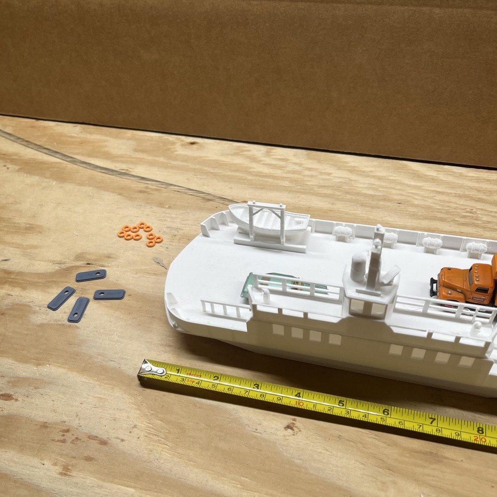 unpainted version Ho Scale Ferry