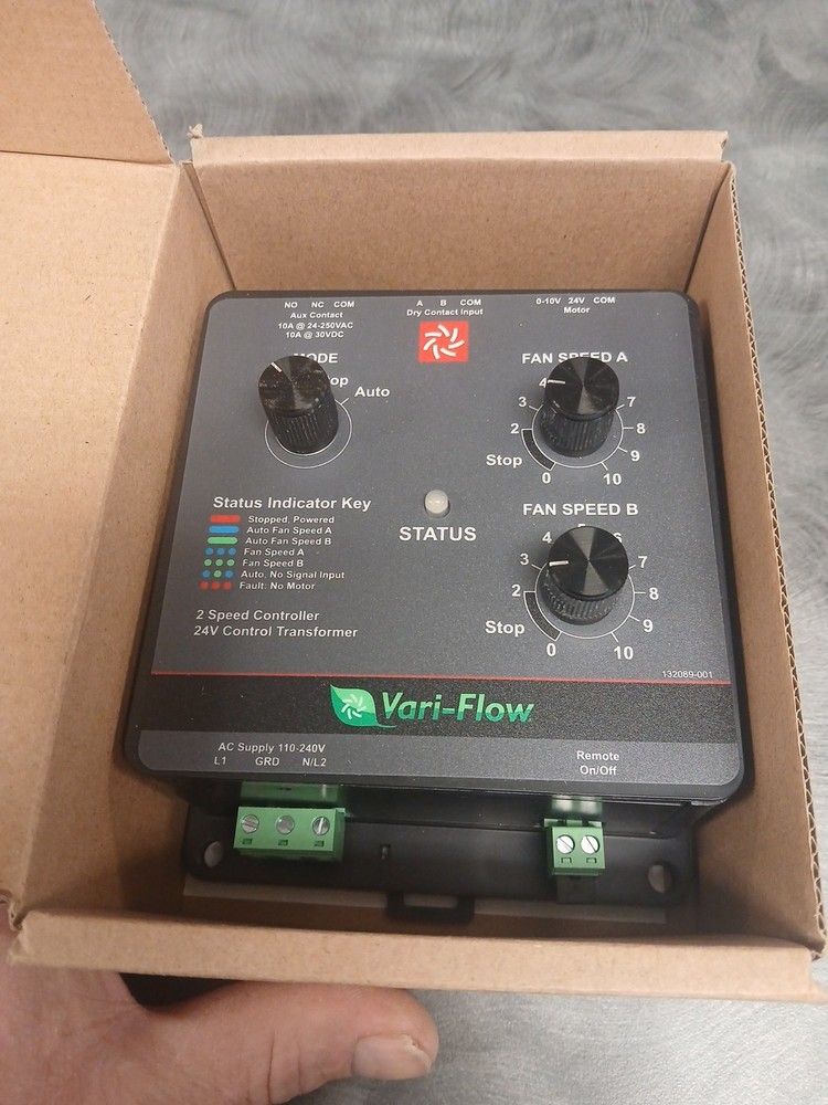 Vari-Flow 2 Speed Controller Part # 132089 “Brand New”
