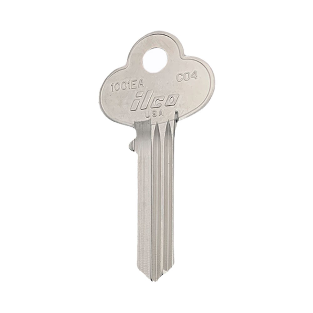 CO4  / 1001EA Key Blank 6-Pin  Nickel