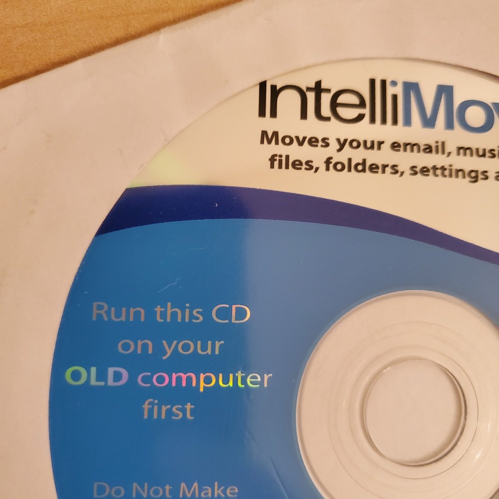 Detto Technologies / INTELLIMOVER / PC to PC DATA TRANSFERRING CD-ROM 2004