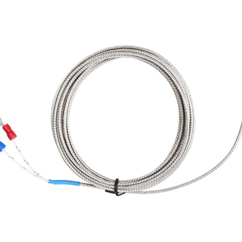 Platinum Resistor Temperature Sensor Thermocoupler K Type Probe 30mm - 200mm