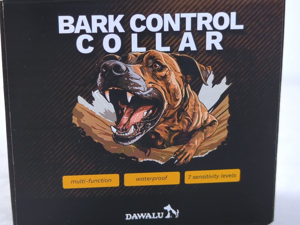 DOG BARK CONTROL COLLAR Multi-Function, Waterproof, 7-Level Sensitivity, NEW!