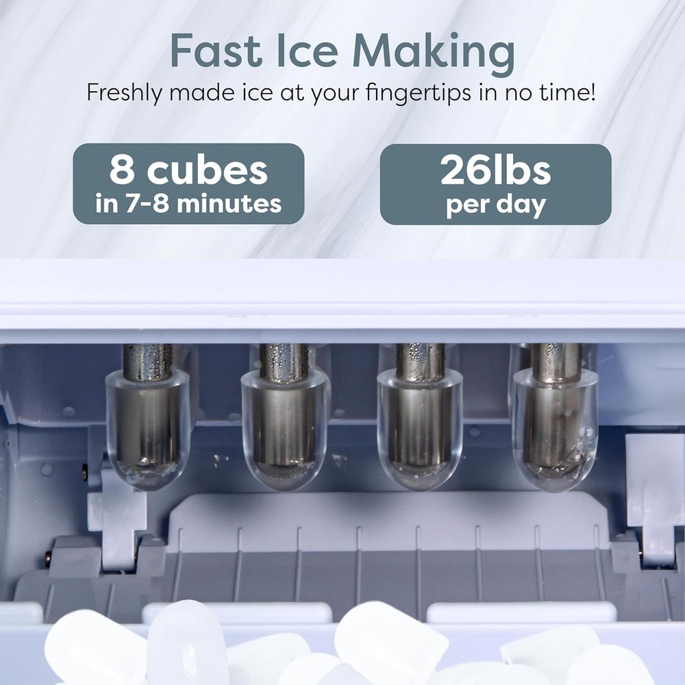 Countertop Ice Maker 26lbs Daily