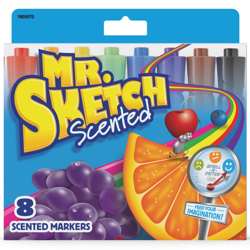 ® Scented Markers, Assorted Colors, Set Of 8