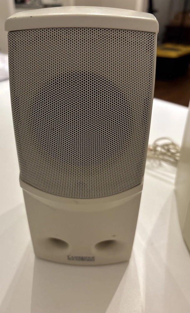 Cambridge SoundWorks SBS52 Multimedia Computer Speaker System Desktop PC Working