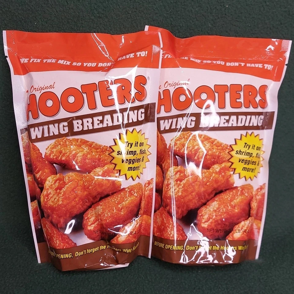 Hooters Original Wing Breading 16oz packs (2 PACK)