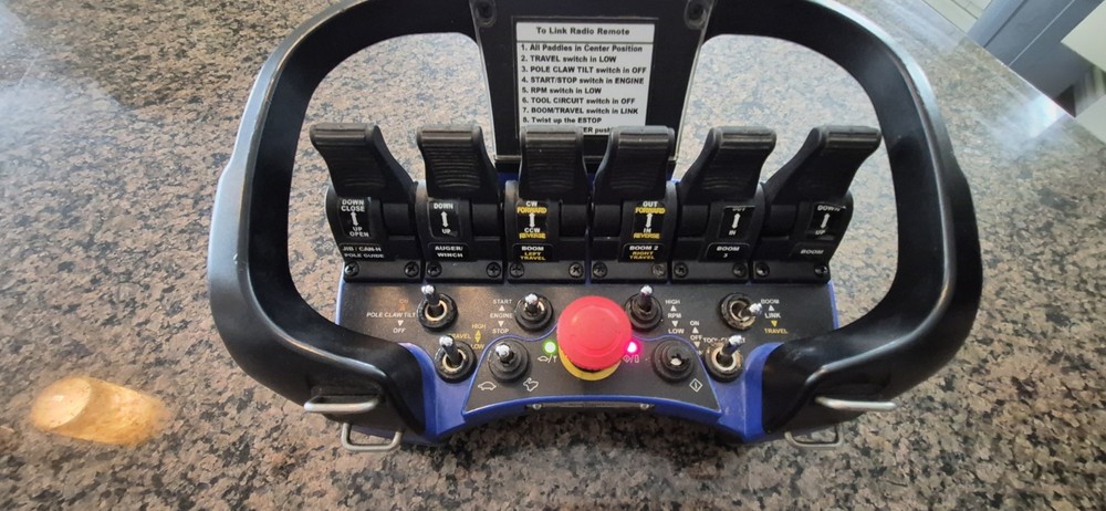 Scanreco Radio Remote Control Transmitter For Skylift Digger Derrick