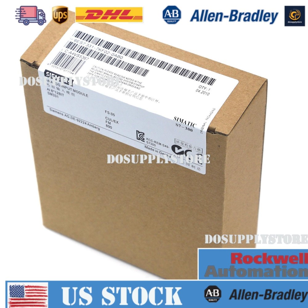 New Siemens Analog Input Module 6ES7331-7KF02-0AB0 6ES73317KF020AB0