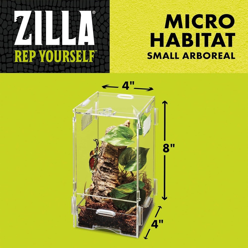 Stackable Micro Habitat for Reptiles & Invertebrates