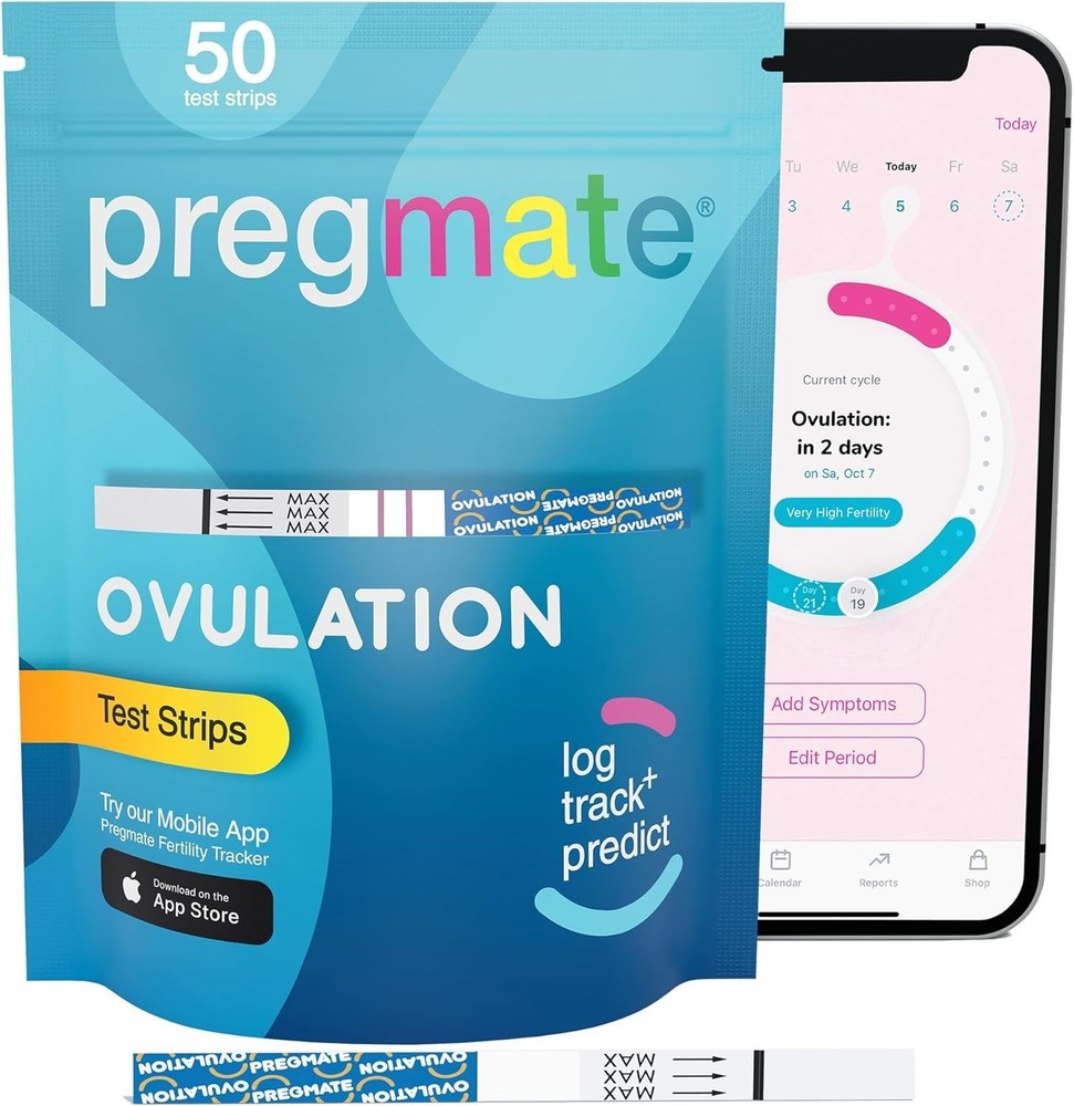 50 Ovulation Strips Predictor Kit - Accurate Fertility Testing Made Easy