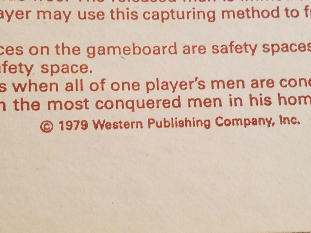 Whitman Conquer Board Game Vintage 1979 Strategy Western Publishing