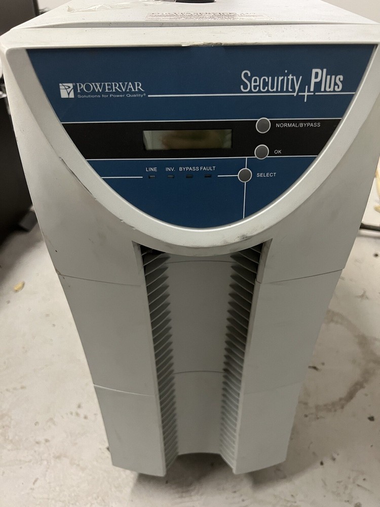 Powervar Security Plus ABCDEF 4000-22