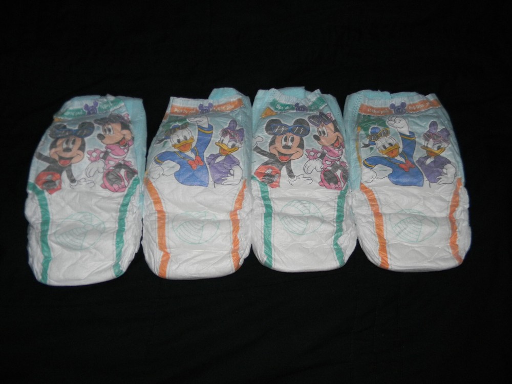 4 sample Huggies Pull-ups-plus 5t-6t over 46-60 Lbs.