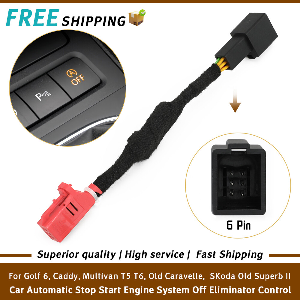 Automatic Stop Start Engine System Cable Plug Eliminator Set For VW Golf 6 T5 T6
