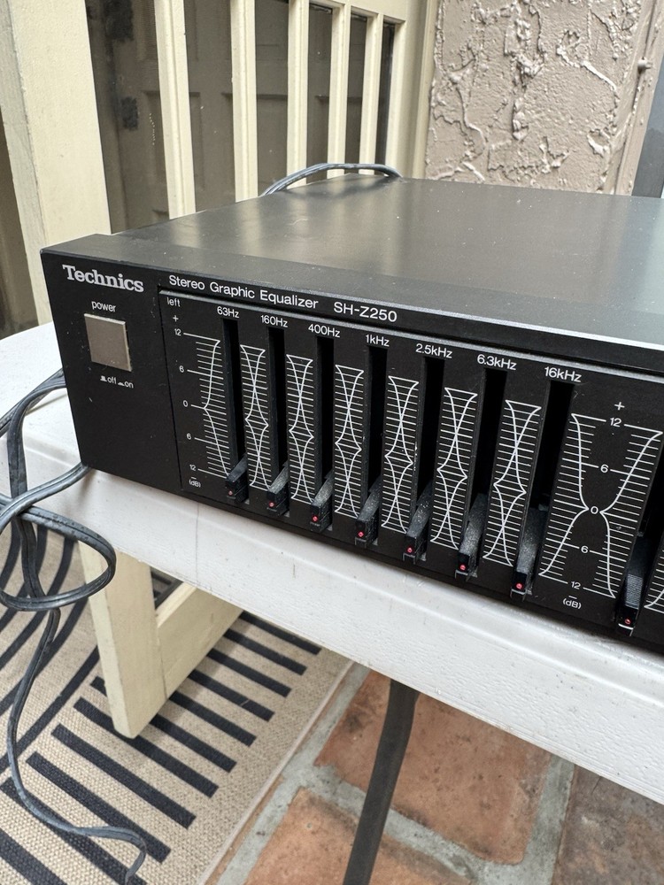 Technics SH-Z250 stereo equalizer good