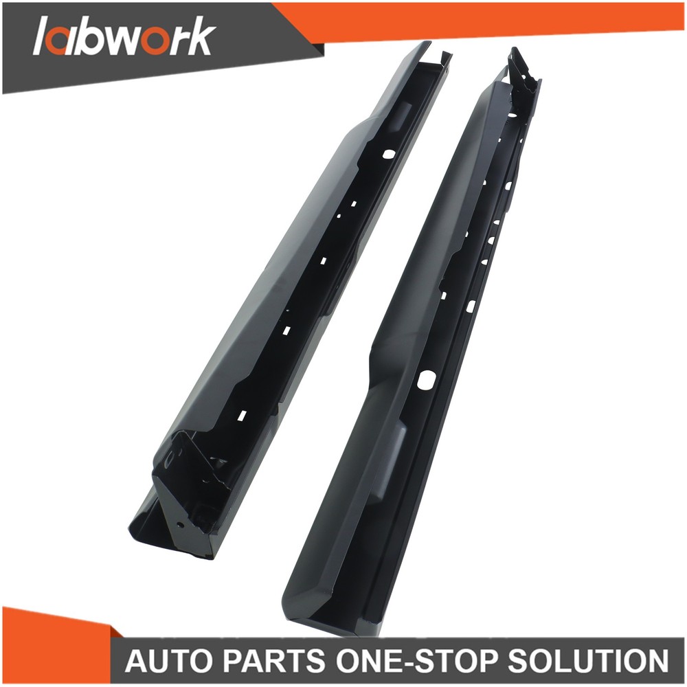 Labwork Pair Rocker Panel Black For Ford Ranger 2Dr Extended Cab 1993-2011