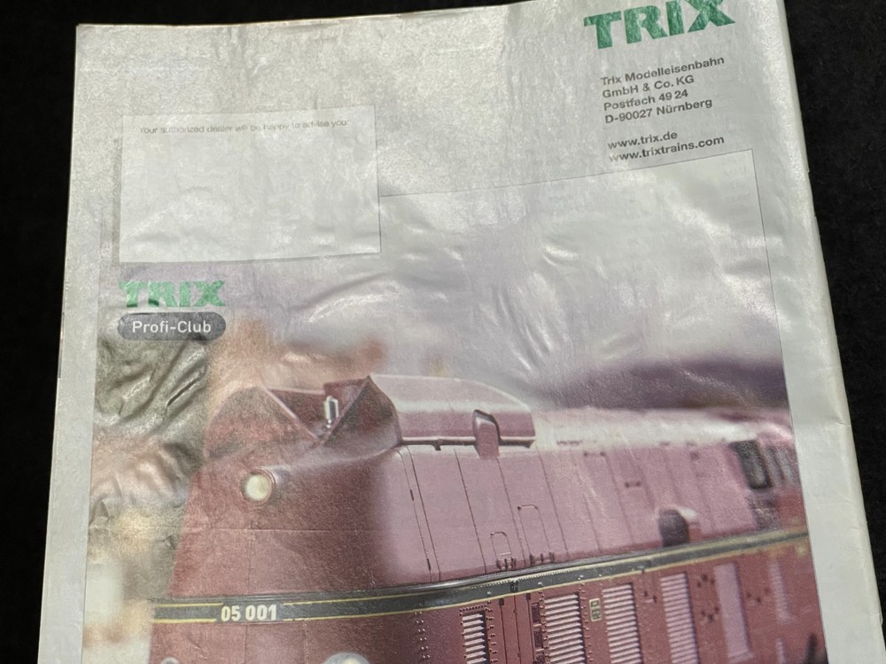 TRIX New Item Eisenbahn Catalog 2004 and 2005 - AS IS