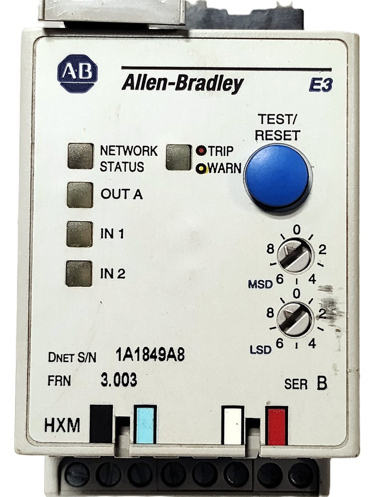 Allen-Bradley 193-EC1DD 9-45 A Solid State Overload Protection Relay
