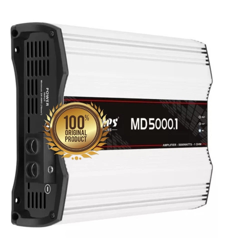 Taramps Amplifier MD 5000.1 Channel 5000 Watts 1OHM RMS Class D Mono Module