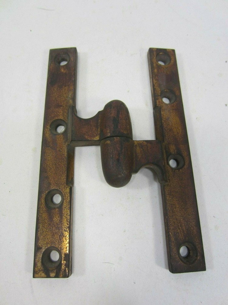 Antique Russwin Brass Olive Knuckle Hinge
