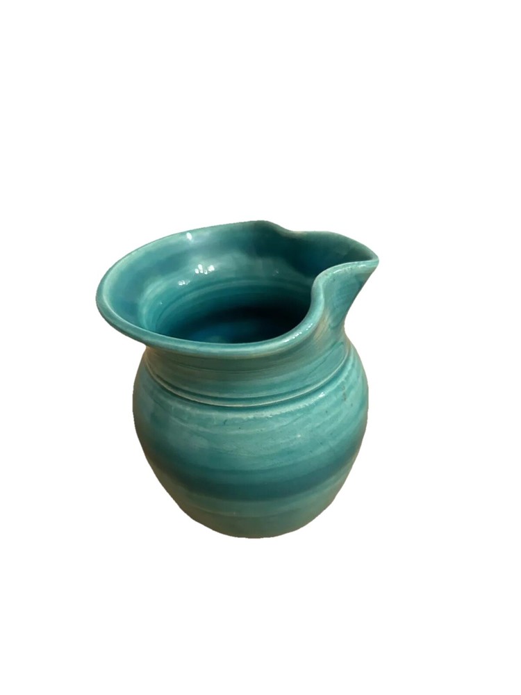 Small Ceramic Art Pottery Pitcher * READ*