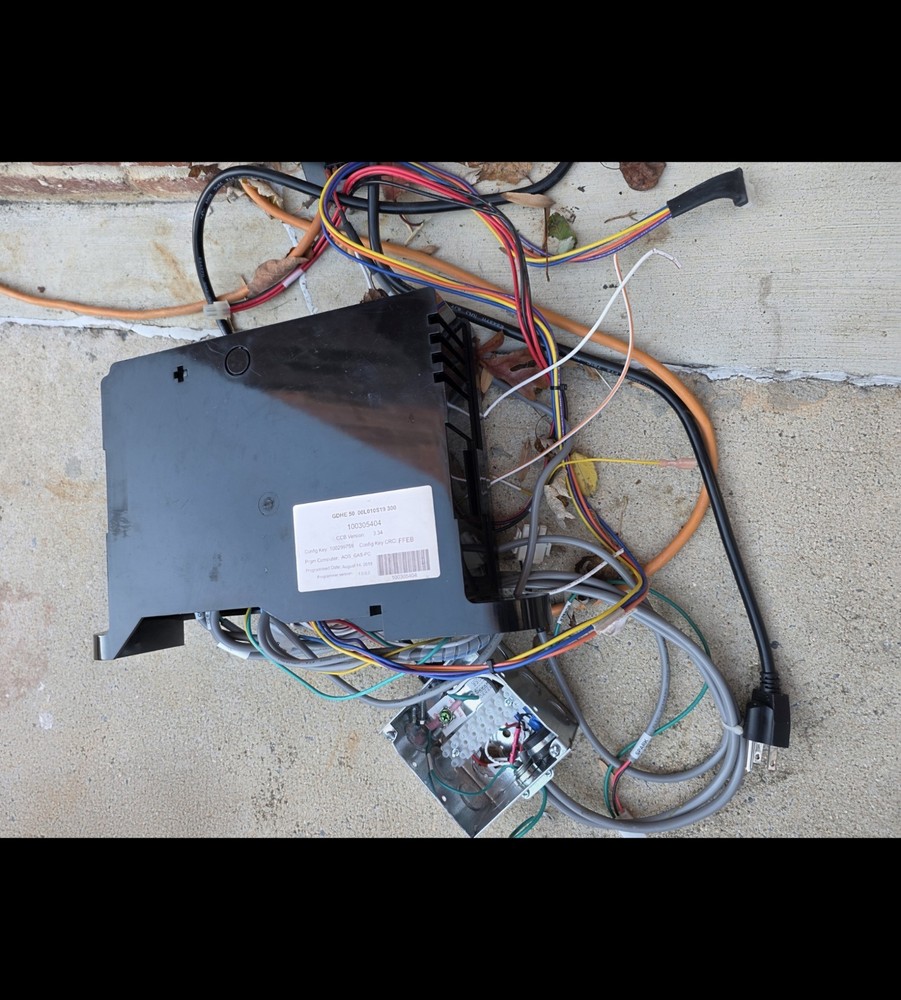 Central control board assembly for A.O. Smith Vertex GDHE-50 water heater