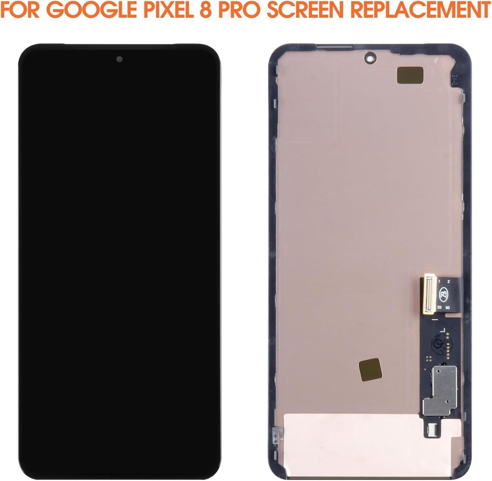 6.7'' OLED Screen Replacement for Google Pixel 8 Pro with Fingerprint Function