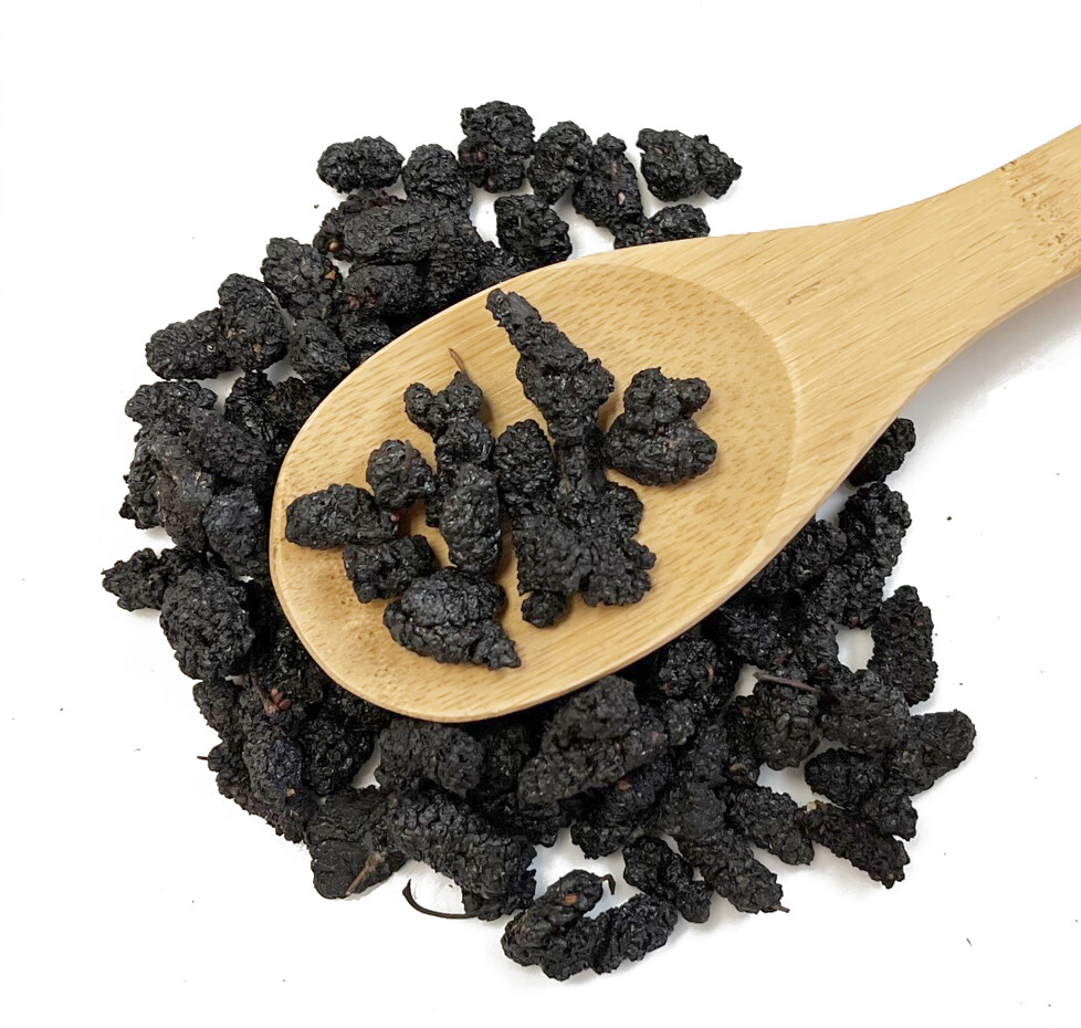 黑桑葚 Dried Black Mulberries / Natural Snacks / Teas
