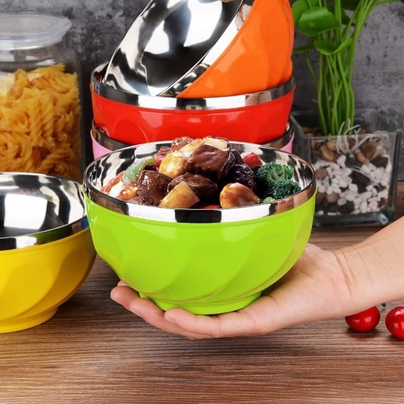 Camping Silverware Lightweight set & Fun Timepass Bowls Multi Pack