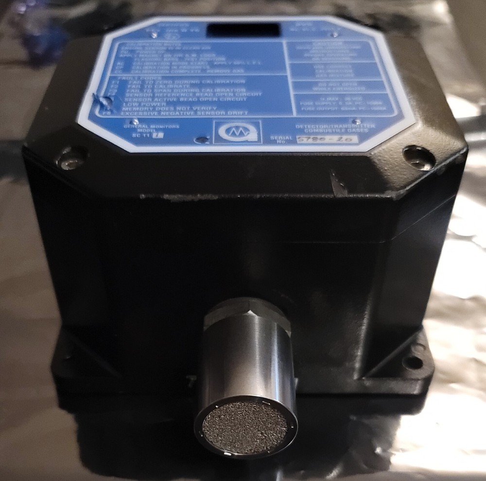 GENERAL MONITORS SC111 COMBUSTIBLE GAS DETECTOR *TESTED*