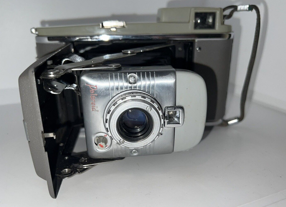 Polaroid Land Camera MODEL 80 With Case & Extras Lightly Used Vintage