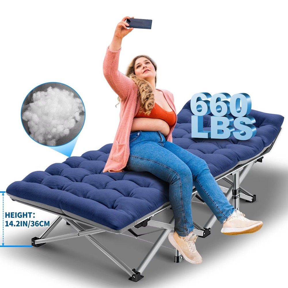 Folding Bed Cots, Bed with Mattress for Adults Sleeping,Guest Bed Fold Out Cot