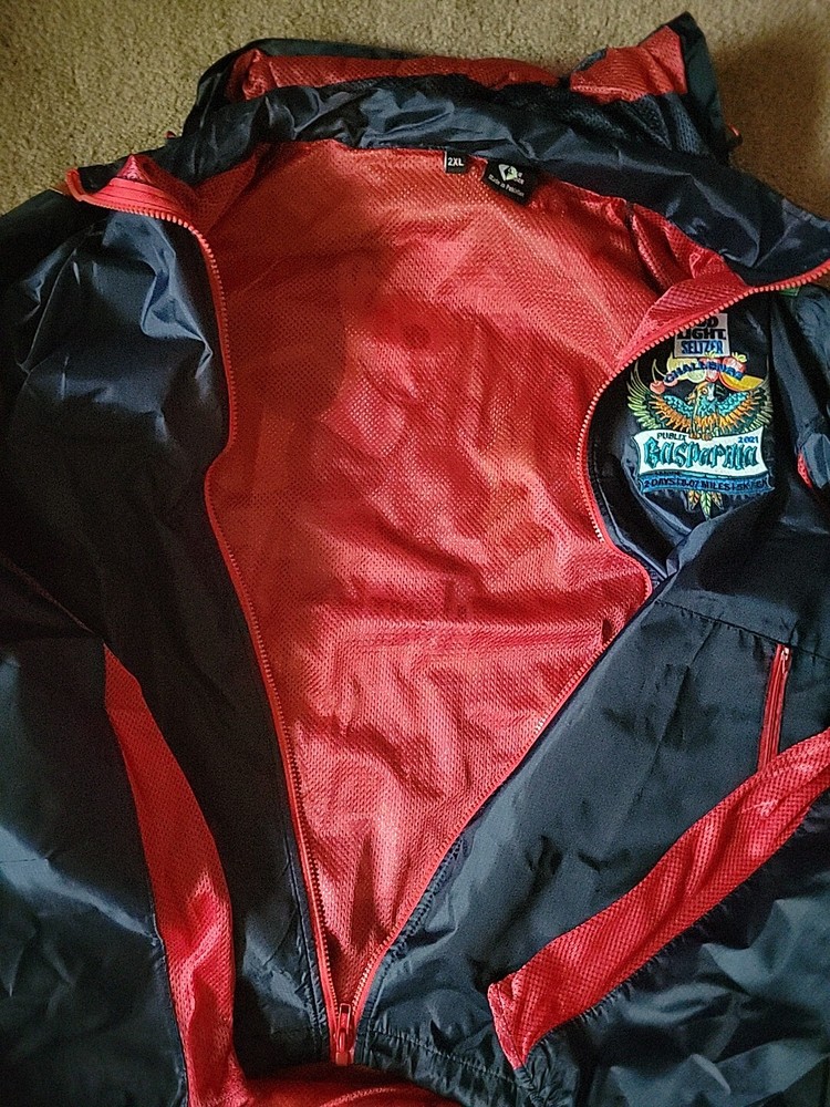 Bud Light Seltzer 2021 Parrot Publix Gasparilla Challenge Windbreaker Medium