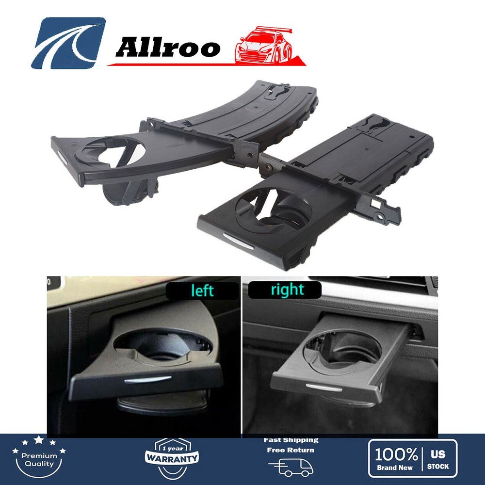 Left +Right Side Front Cup Holders 51459173469 For BMW 2006-2013 E90 E91 E92