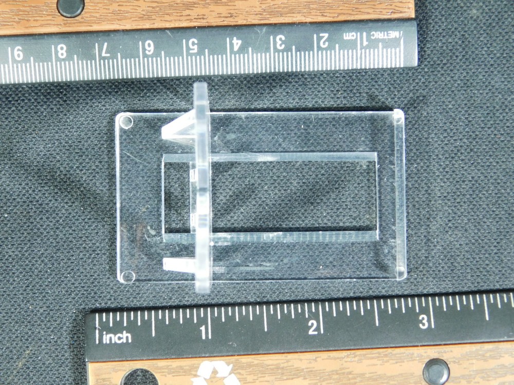 Easel Display Stand Small Size Adjustable Clear